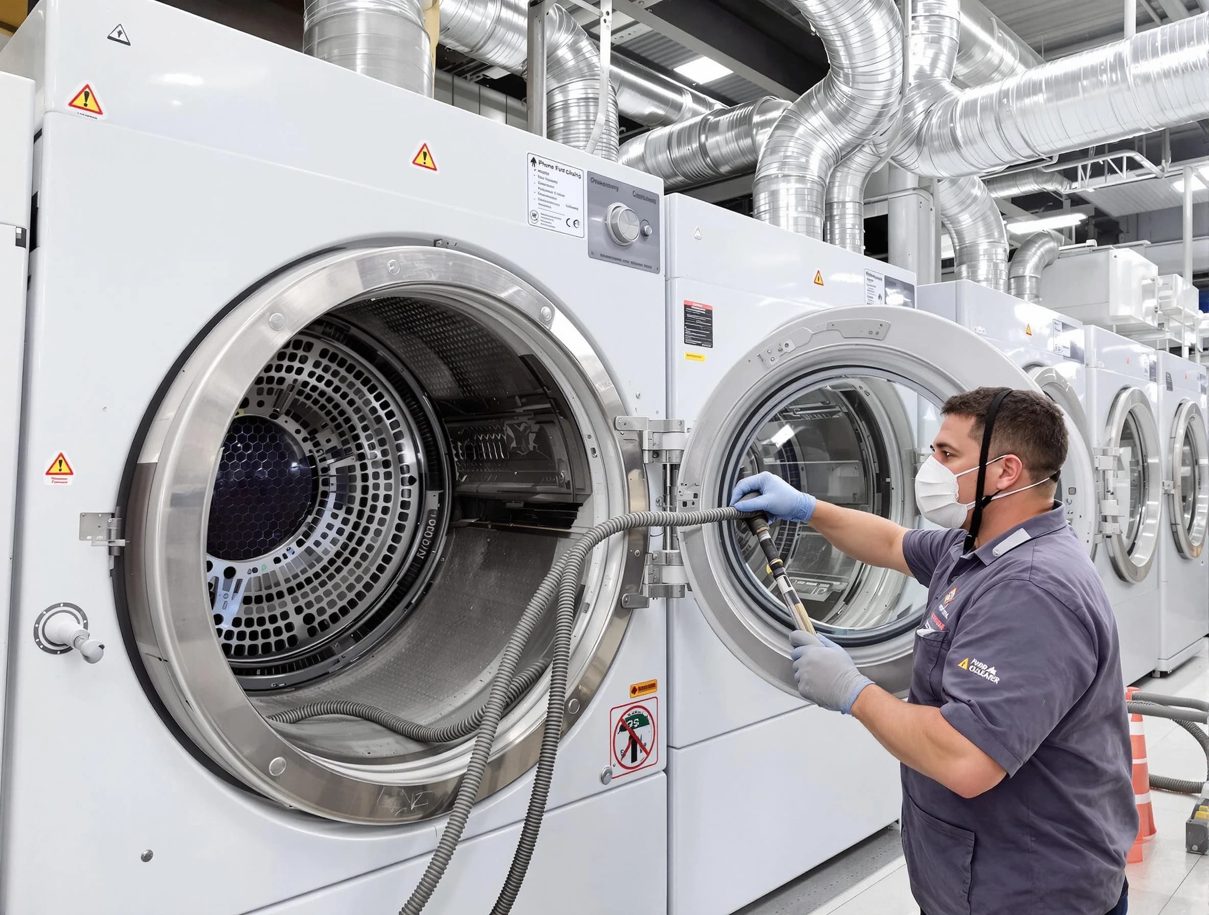 Industrial-grade dryer vent cleaning by Franklin Dryer Vent Cleaning in Franklin