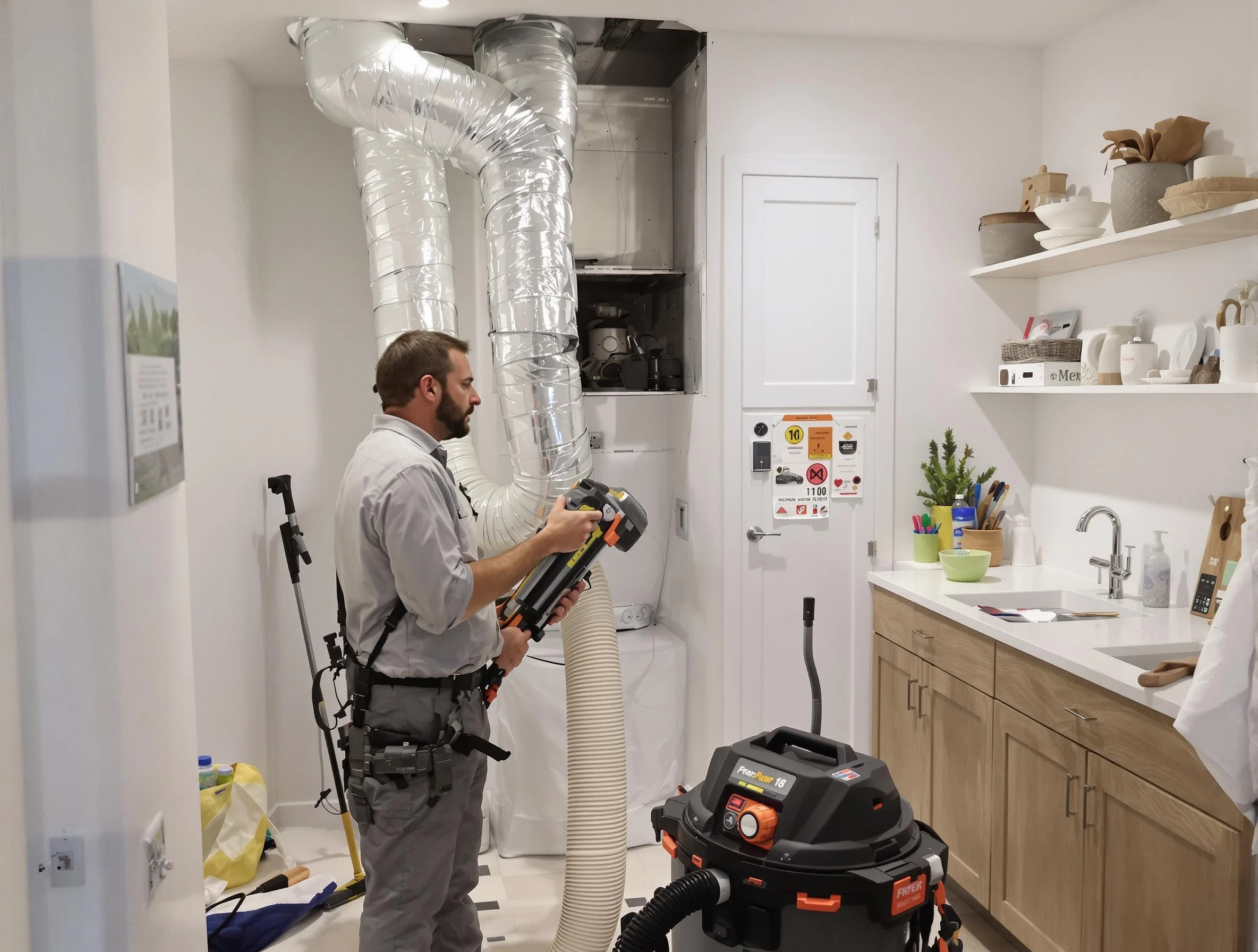 Clogged Dryer Vent Cleaning in Franklin