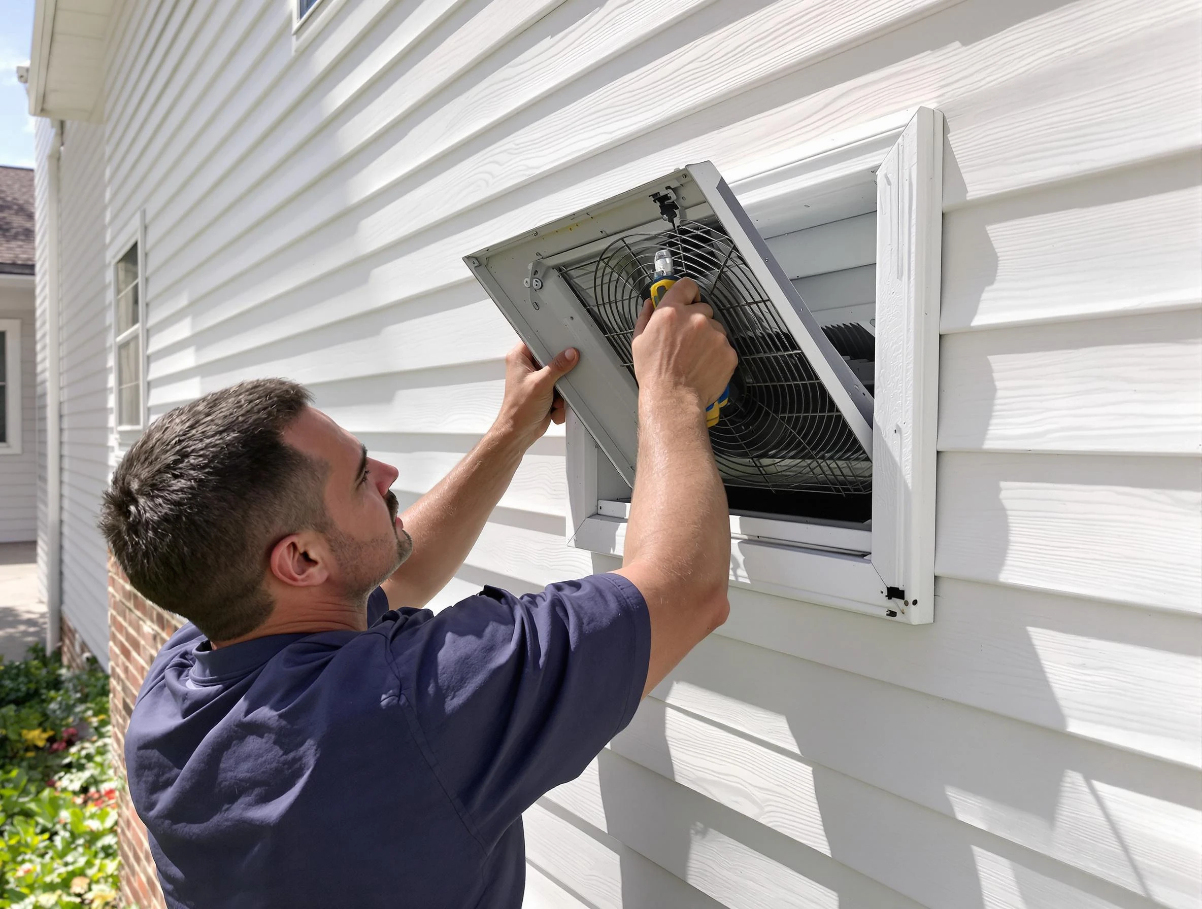 Dryer Vent Cover Replacement in Franklin