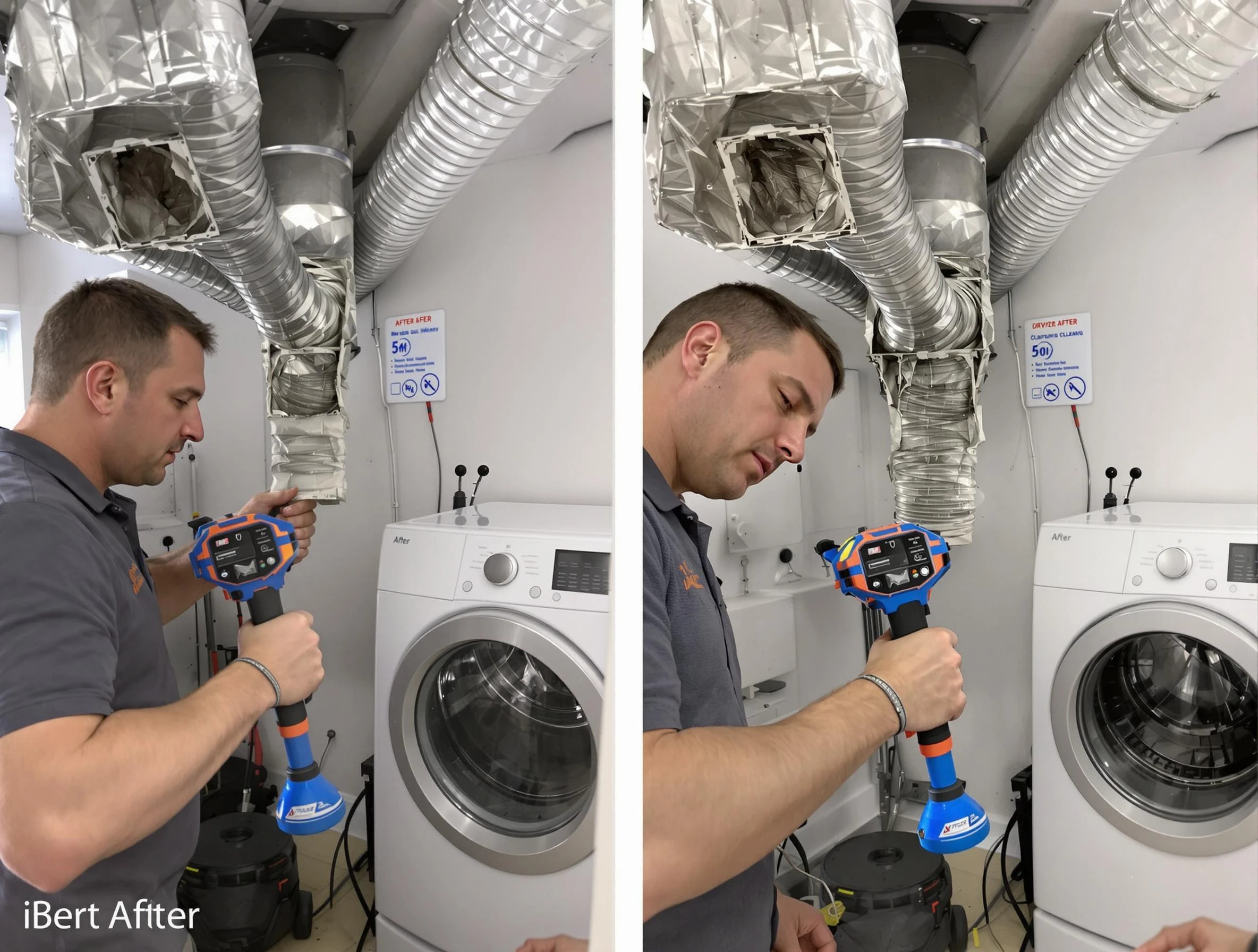 Professional clogged vent cleaning by Franklin Dryer Vent Cleaning in Franklin